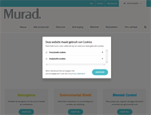 Tablet Screenshot of murad.nl